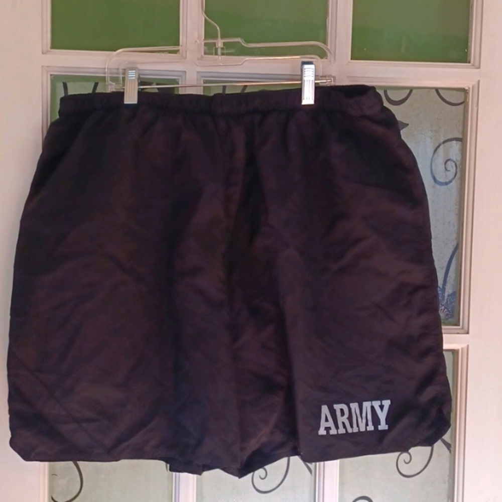 Swimming trucks men's size large army issue black